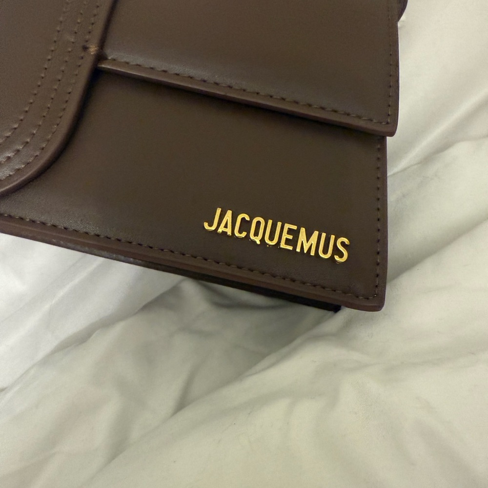 Jacquemus Brown Leather Shoulder Bag - Picture 5 of 16